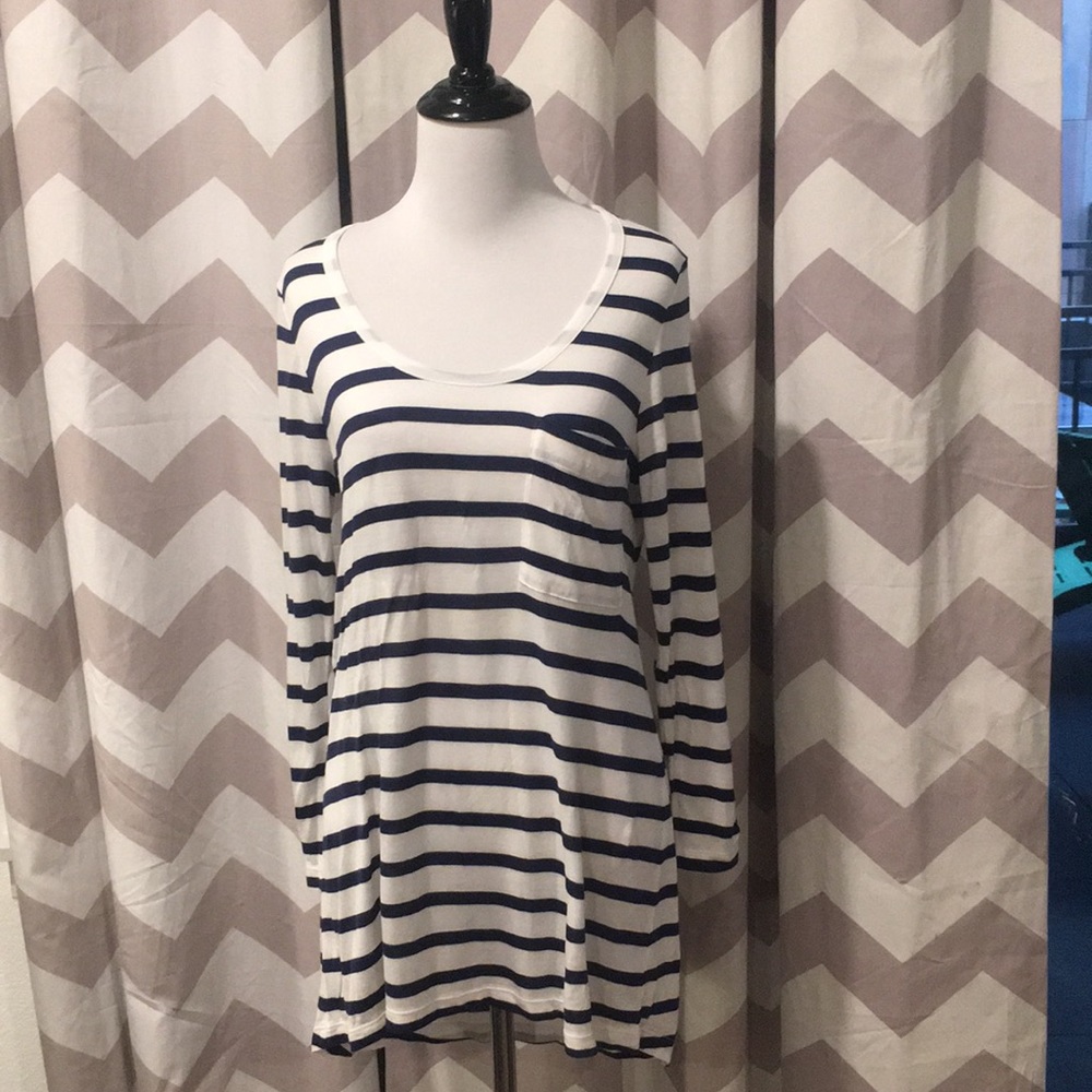 CAbi New Stripe Tee Med NWT